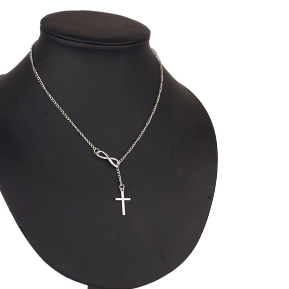 Infinity/Cross Necklace - Picture 4 of 6